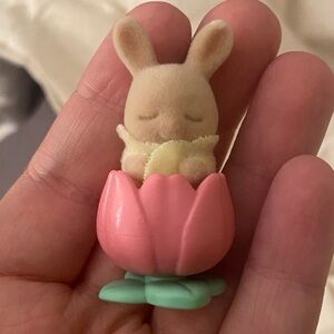 Sylvanian Families Calico Critters SECRET Sleeping Milk Rabbit